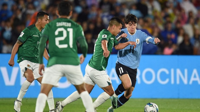 Soi kèo Uruguay vs Bolivia